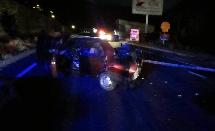 Gmüşhane’de trafik kazası: 1 ölü, 3 yaralı