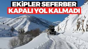 İlimiz Genelinde Yol Durumu