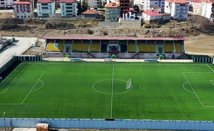 Şiran Yıldızsporun 9. hafta maçı Kelkit İlçe Stadyumu’nda 