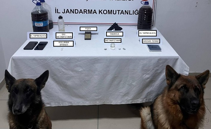 Uyuşturucu imalatı  ve ticaretini yapan şahıs tutuklandı